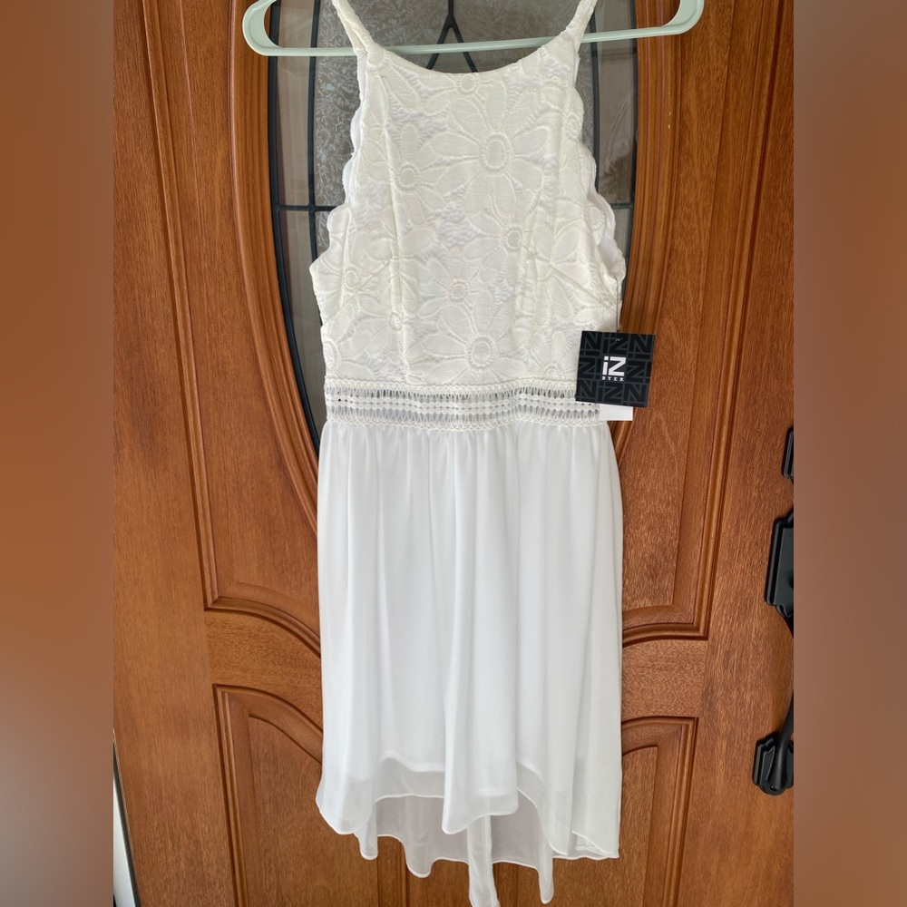 Iz Byer White Dress
